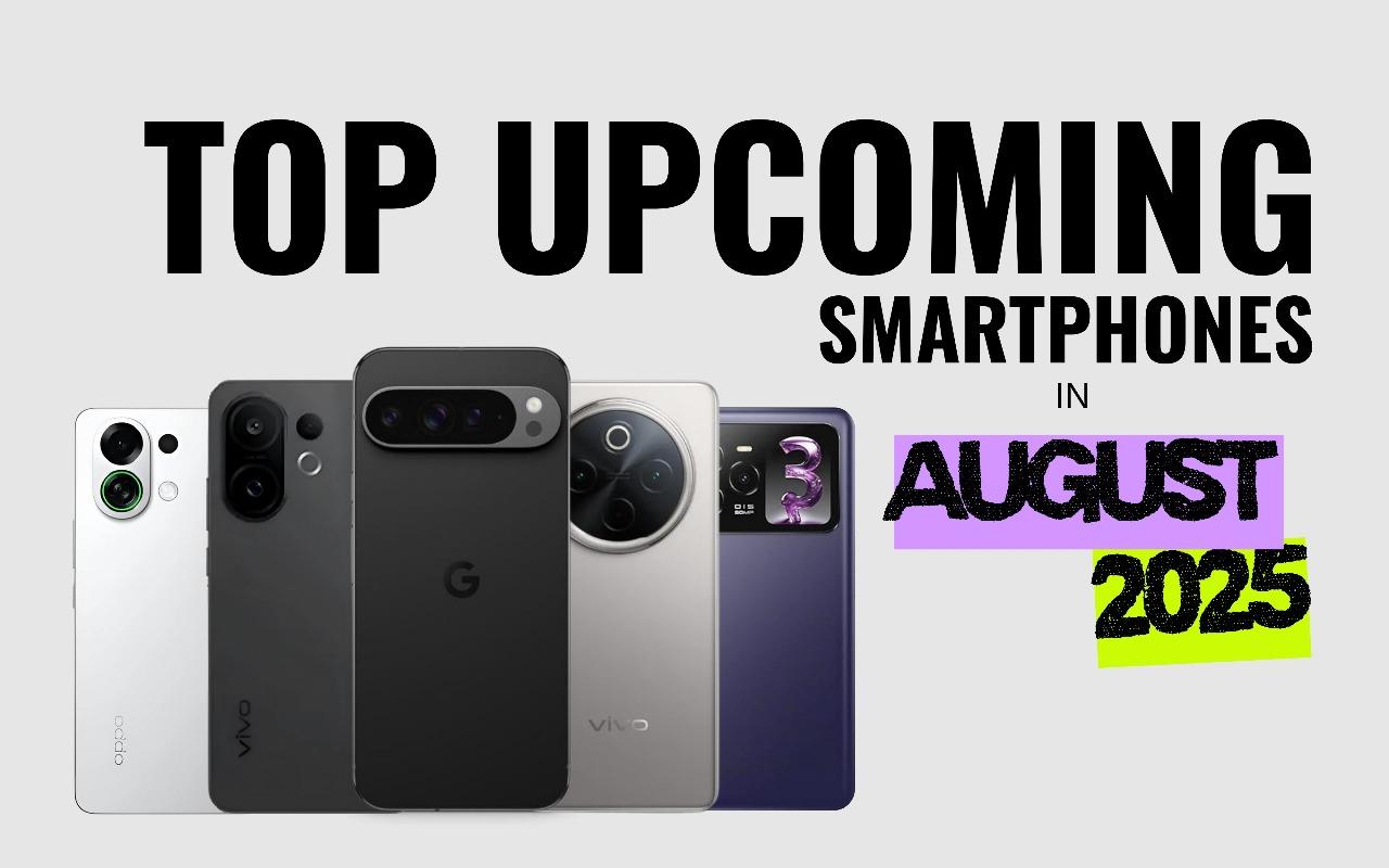 Upcoming smartphones launching in August 2025 in India with specs and prices